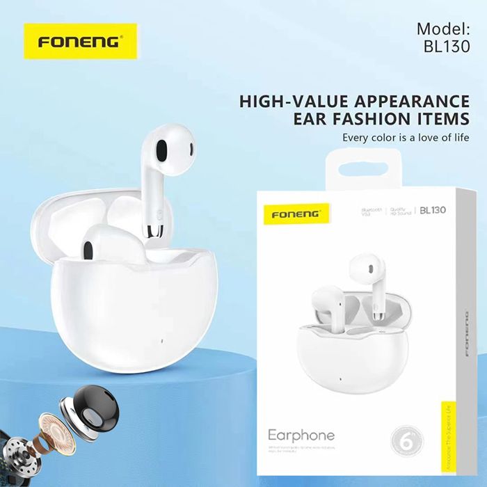 Écouteurs Bluetooth TWS FONENG (BL130) V5.3 / Casque de qualité HD Sound MEILLEUR Son NOUVEAUTÉ