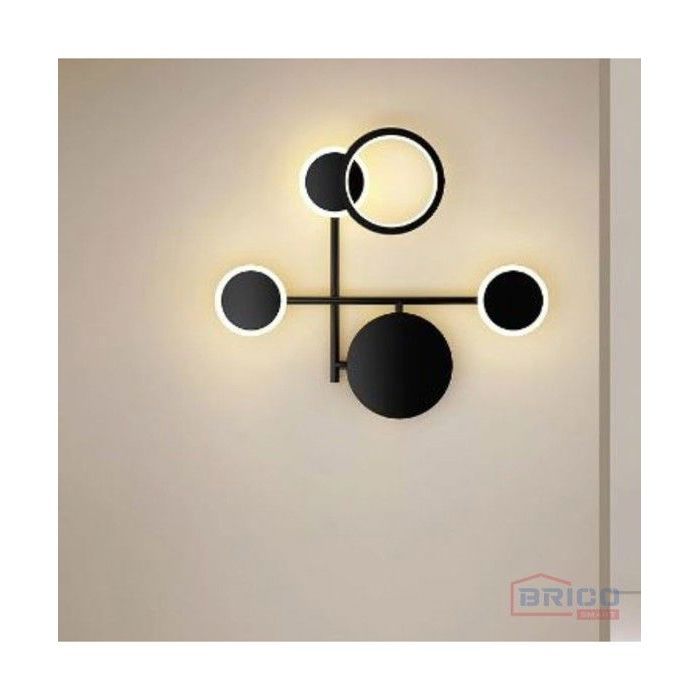 APPLIQUE LED RAMA NOIRE, 520*470 MM, 22W, 3000K