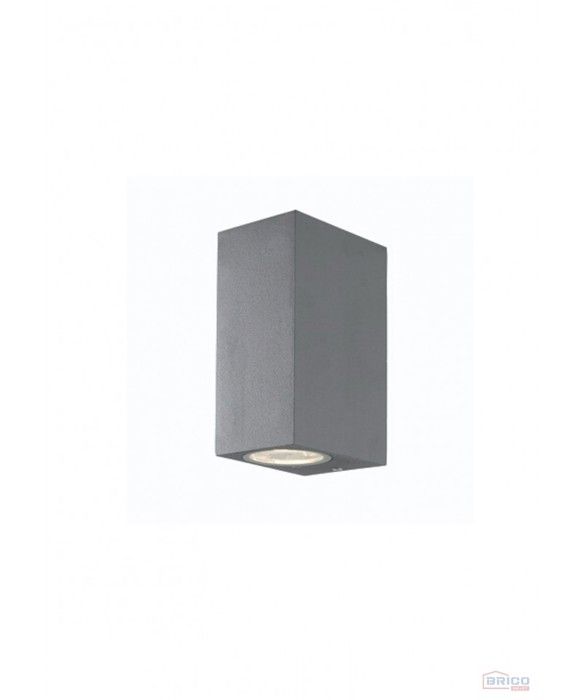 APPLIQUE LED NICE DOUBLE ,6W ,GRISE ,6500K