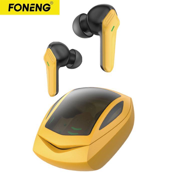 OREILLETTE BLUETOOTH Écouteurs sans fil de jeu FONENG BL118 TWS, casque de sport sans fil pour tous les téléphones mobiles