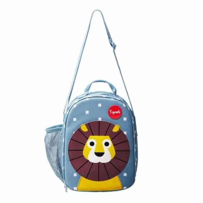 Lunch bag - 3 Sprouts - Lion - Isotherme - Polyester - PEVA - Enfant