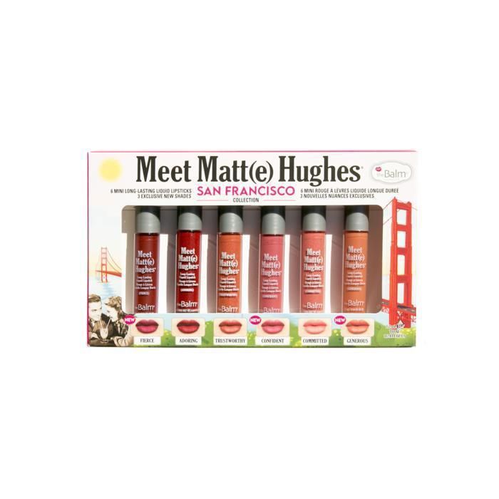 Rouge à lèvres - The Balm - Meet Matt(e) Hughes - Mini - Teintes mattes - Longue durée