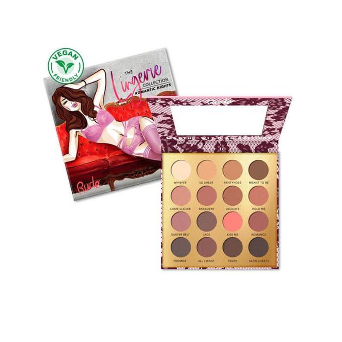 Lingerie Collection 16 Matte Eyeshadow Palette - Romantic Nights