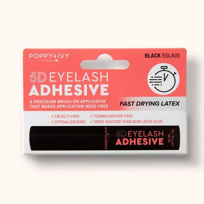 ABSOLUTE NEW YORK – 5D EYELASH BRUSH ADHESIVE – FAST DRYING BLACK