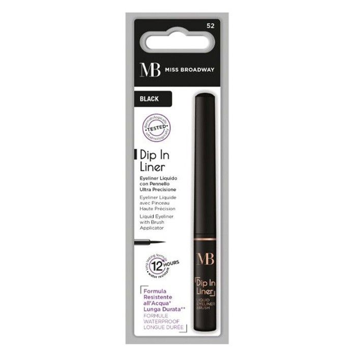 EYELINER FEUTRE 12H EASY LINER RESISTANT A L'EAU NOIR N°54