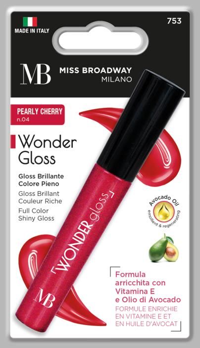 GLOSS BRILLANT WONDER PEARLY CERISE N°753