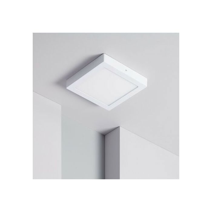 Panel LED apparent carré 6500K 18W IP20 22CM