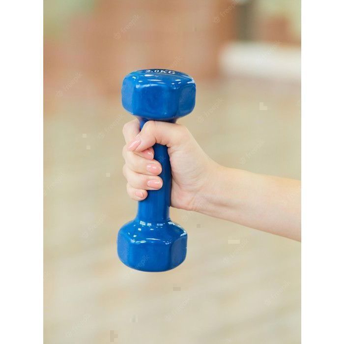 Pair d'Haltère bleu 2KGx2KG