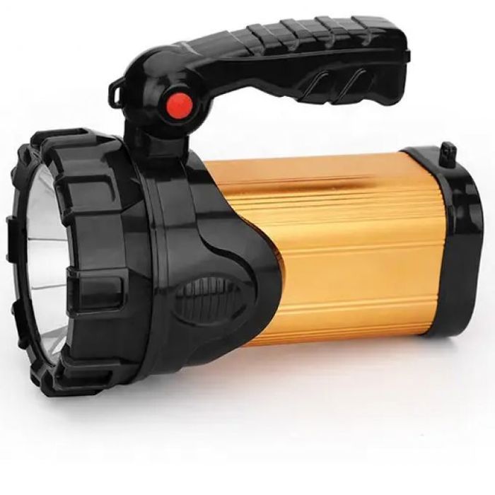 Lampes de poche led professionnelles rechargeables, projecteur à main pour lampe torche électrique extérieure 8000 mAh