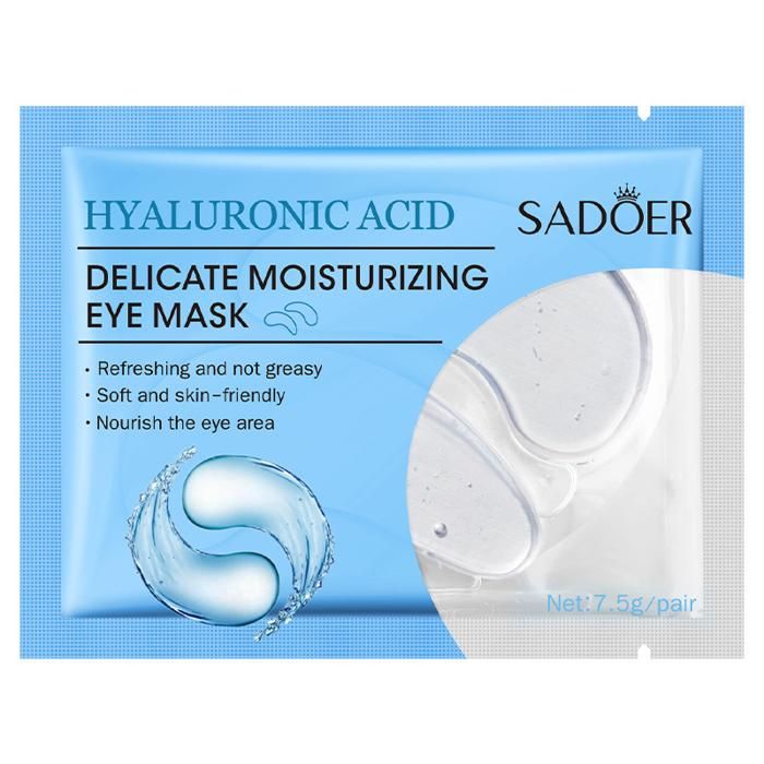 SADOER Masque pour les yeux - Hyaluronic Acid Eye Mask