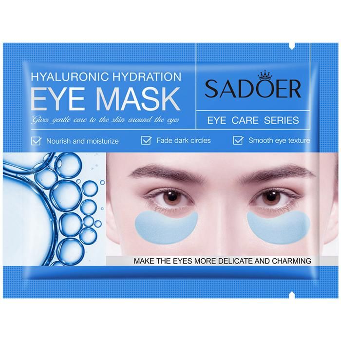 SADOER Masque pour les yeux - Hyaluronic Hydration Eye Mask
