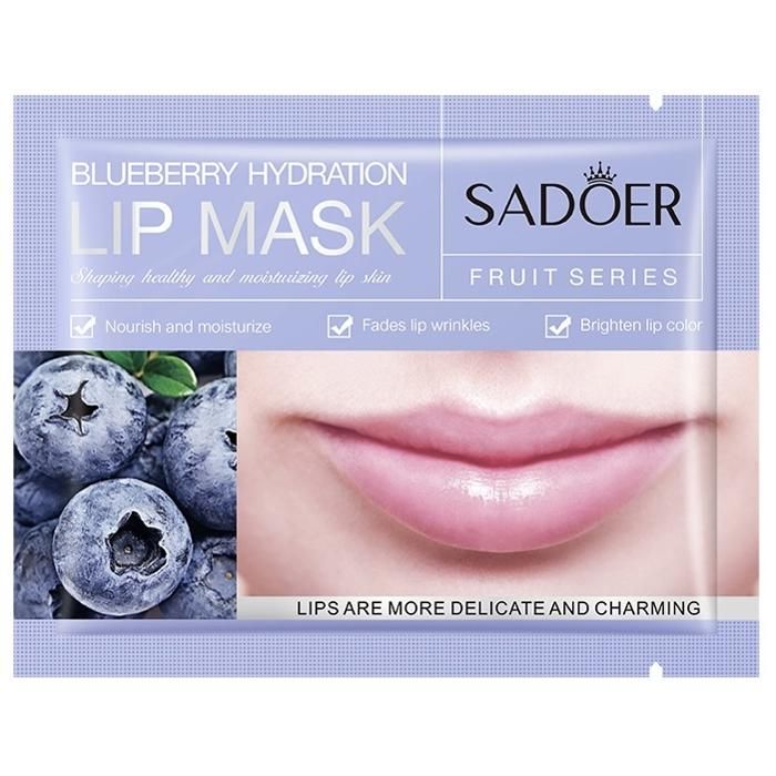 SADOER Masque pour les lèvres - Blueberry Hydration Lip Mask