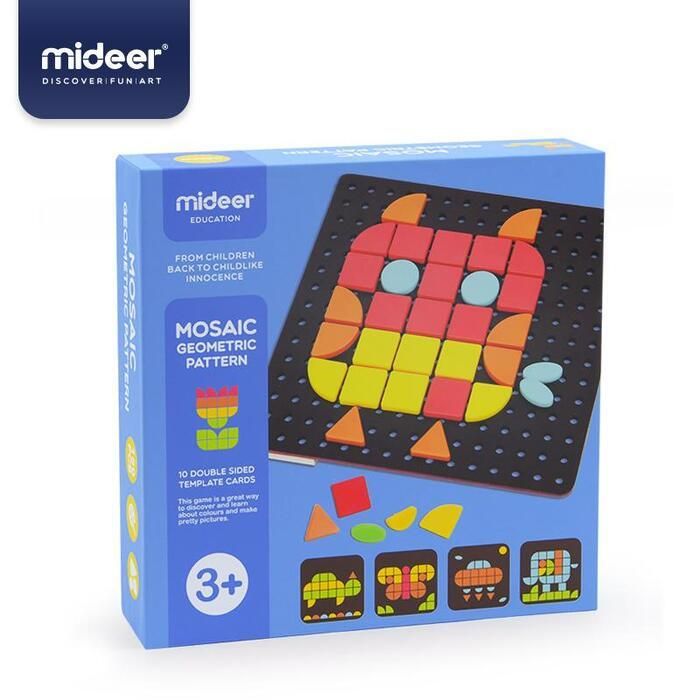 Motif Géométrique En Mosaïque