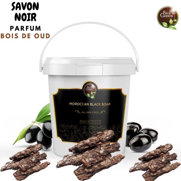 Savon noir Marocain BIO parfumé à l' Oud- Sbone béldi 1Kg