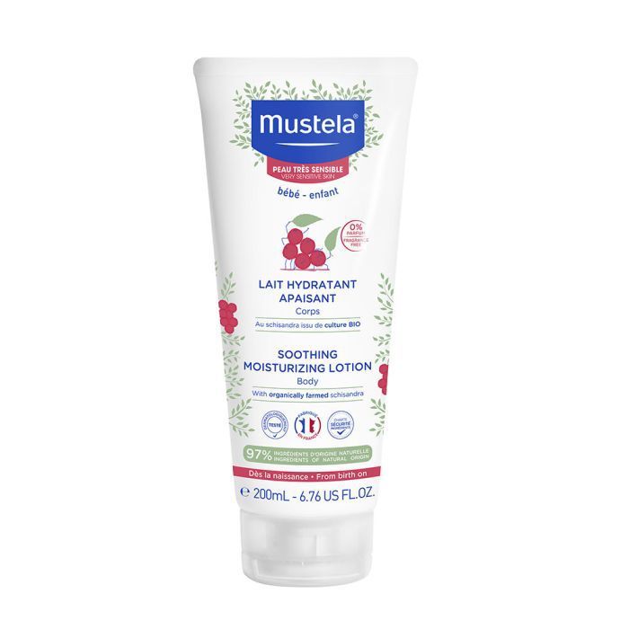 Lait hydratant - MUSTELA - 200ml - Apaisant - Hypoallergénique - Peau très sensible