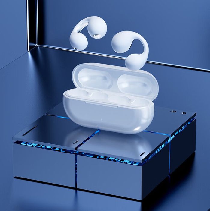 oreillette type de clip d'oreille casque de sport Bluetooth sans fil non intra-auriculaire avec longue durée de vie de la batterie