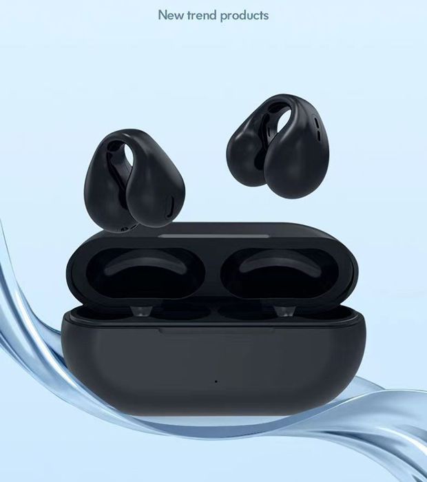 oreillette type de clip d'oreille casque de sport Bluetooth sans fil non intra-auriculaire avec longue durée de vie de la batterie