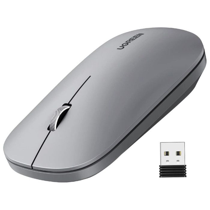 Souris sans fil Ugreen 2.4Ghz (Gris)