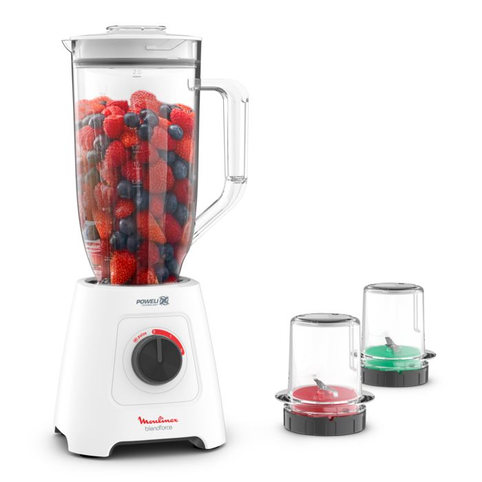 Moulinex Blendforce XXL, Blender, 600 W, 6 lames, 2 vitesses + pulse, LM458110