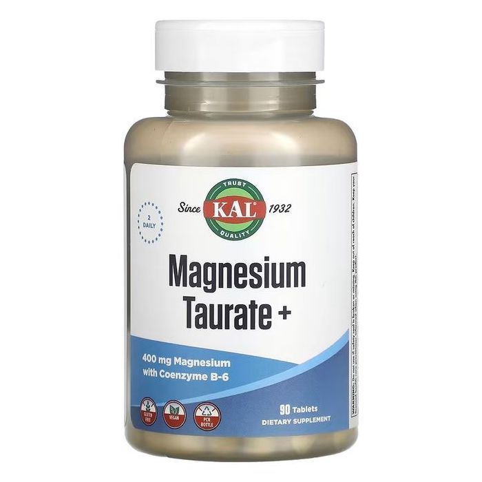 Kal Magnesium Taurate + 400 mg 90 Tablets