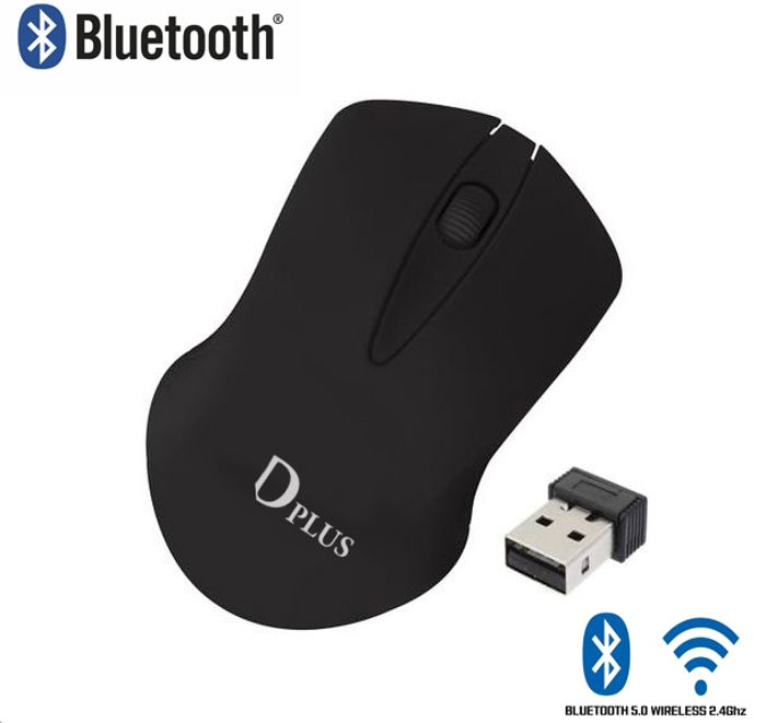 Souris optique sans fil bluetooth 2,4 GHz longue portée de 10M récepteur USB à l'ordinateur/ordinateur portable/TV/PC