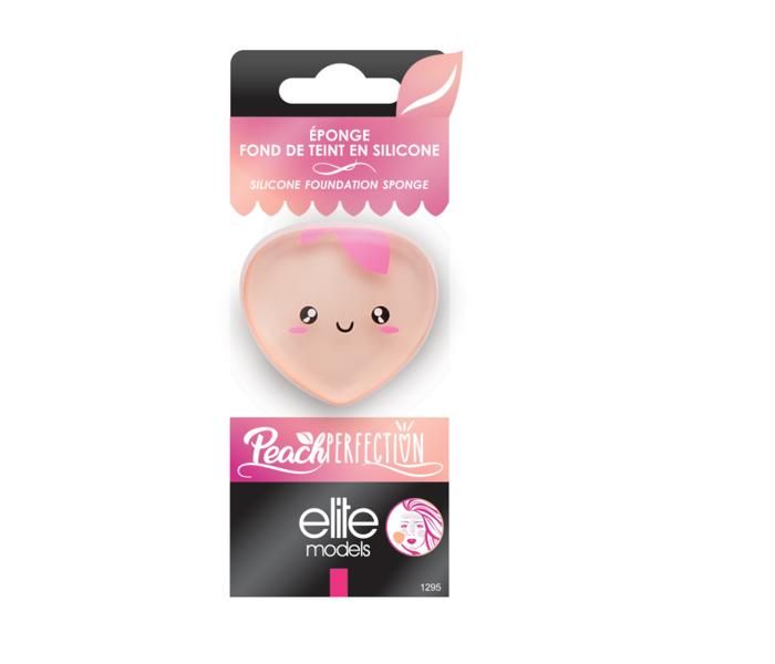 EPONGE FOND DE TEINT EN SILICONE PEACH PERFECTION- Couleur aléatoire