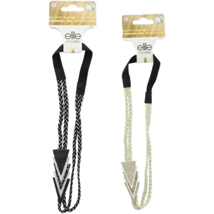 Cordon Tressé - ELITE - Couleurs Aléatoires - Pour Tous Types de Cheveux - Mixte - Adulte