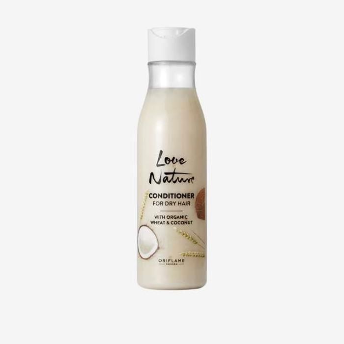 Après Shampooing pour Cheveux Secs à l'Extrait Naturel de Blé et de Noix de Coco 250 ml