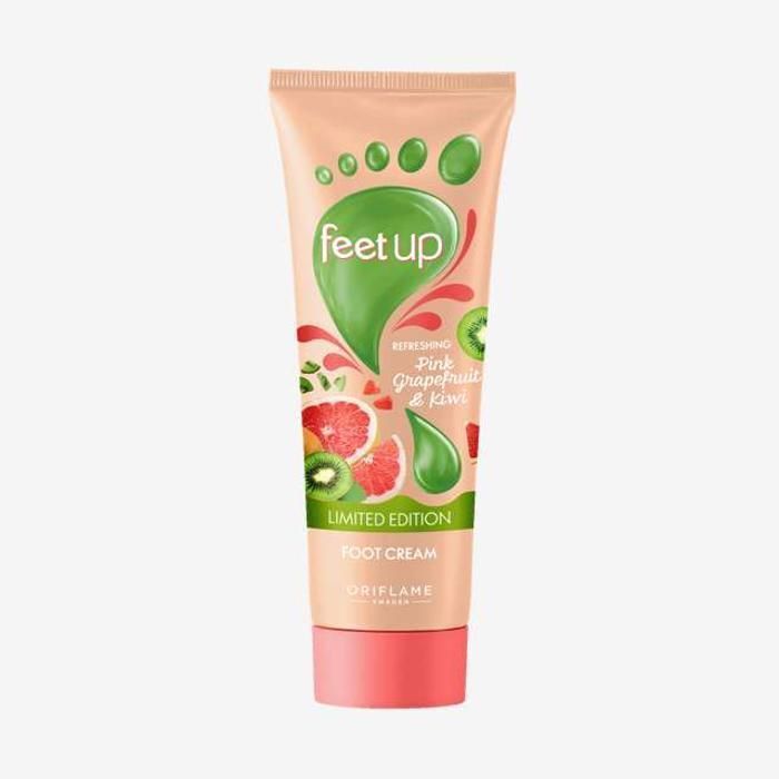 Crème rafraîchissante - Feet Up - Kiwi et Pamplemousse Rose - 75 ml - Non gras - Pour tous types de peau