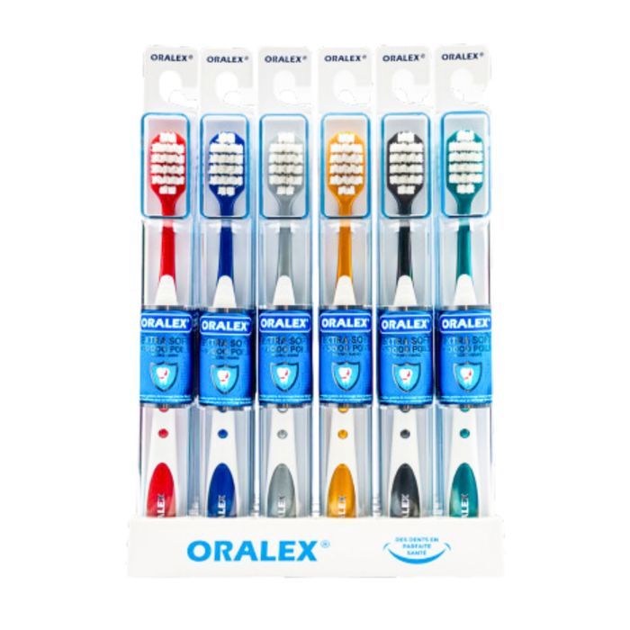 Brosse à dents - ORALEX - Extra Soft - Sans alcool - Mixte