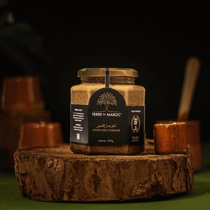 Amlou aux amandes et miel.430G