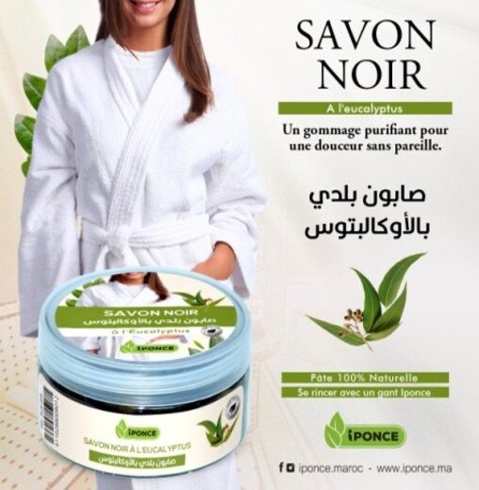 Savon noir à l'eucalyptus