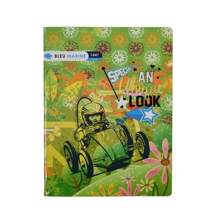 CAHIER PIQUE 144 PAGES - 17X22