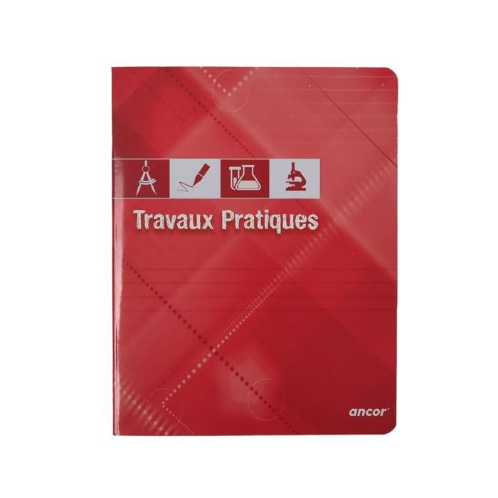 Cahier Travaux Pratiques 96 Pages - 17 x 22 - Couleur Aléatoire