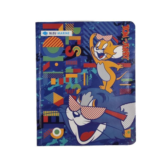 Cahier - BLEU MARINE - 144 Pages - 17x22 cm - Couleur Bleu - Grammage 60g