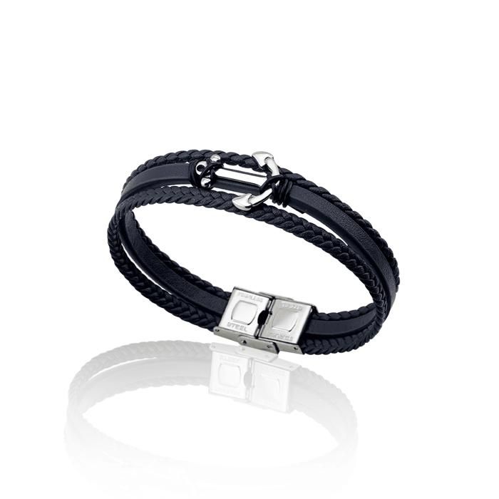 Bracelet Marine Navy-Sliver BL0275NS