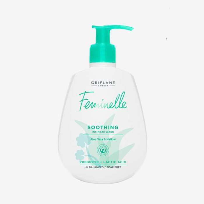 Lotion Nettoyante Apaisante Feminelle à l'Aloe Vera et la Mauve 300 ml