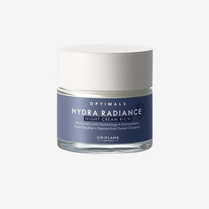 Crème de Nuit Riche Optimals Hydra Radiance 50 ml
