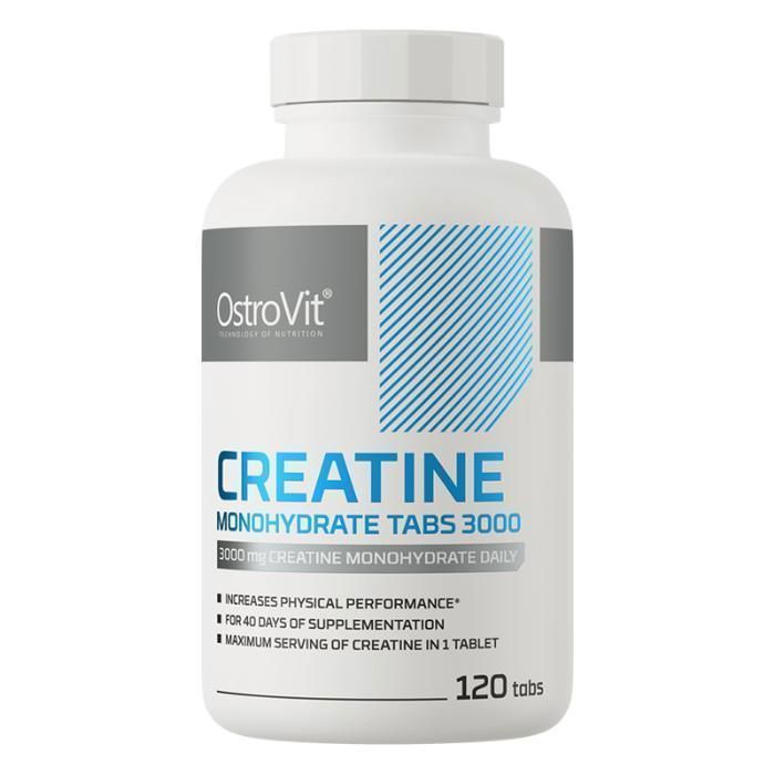 Créatine 3000 mg Monohydrate 120 tabs