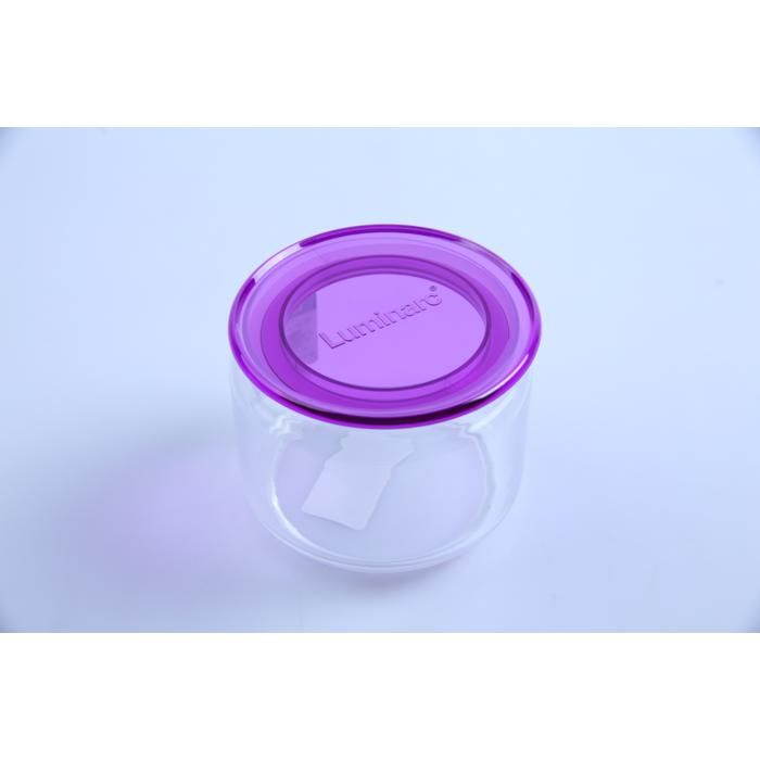 Pot jar 0,5 L - LUMINARC - Plano purple - Design hermétique - Couleur violette - Idéal pour épices