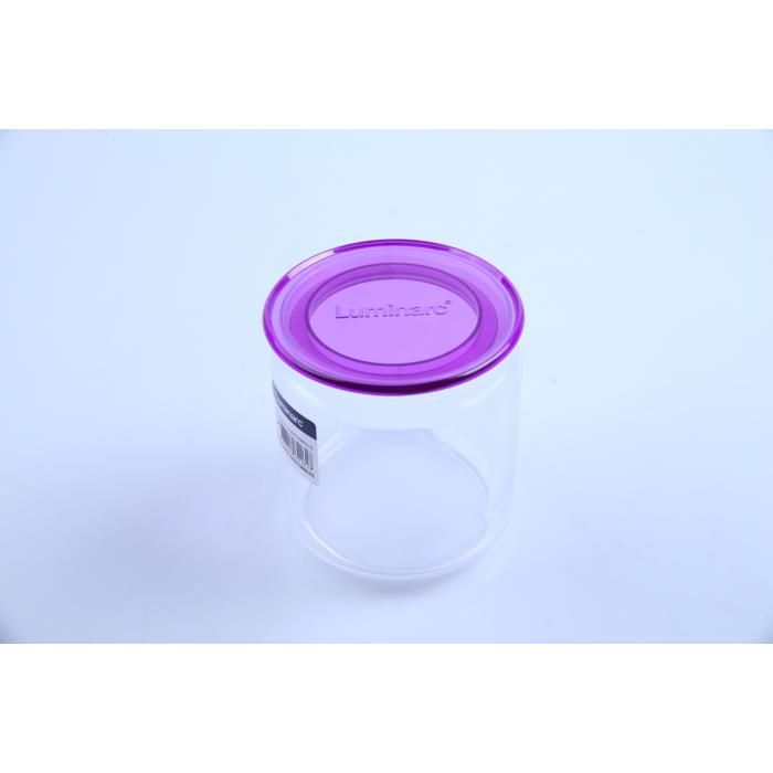 Pot jar 0,75 L - LUMINARC - Plano - Violet - Couvercle hermétique - Rangement pratique
