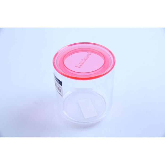 Pot jar 0,75 L avec couvercle Plano pink