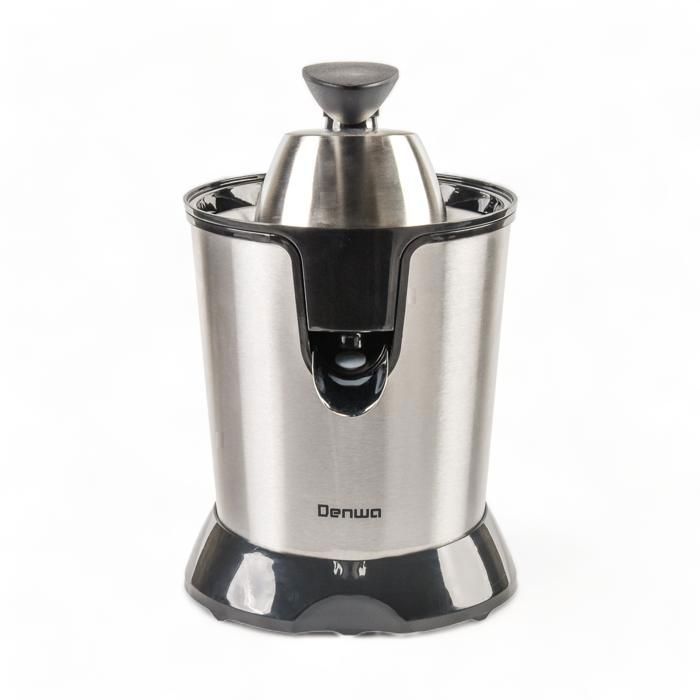Presse-agrumes électrique - DENWA - 2 en 1 - 160W - Acier inoxydable - 800 ml