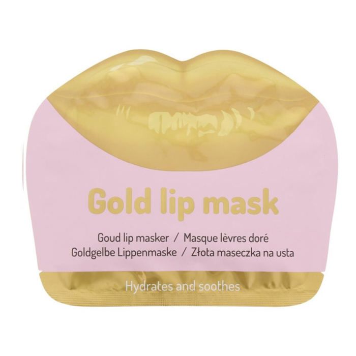 Masque Lèvres - PRO ACTION - Hydrogel Lip Mask Gold - Hydratant - Apaisant - 0,05L