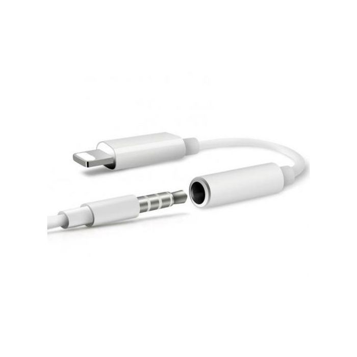 Adaptateur Lightning vers mini-jack 3,5 mm stéréo avec (Bluetooth)