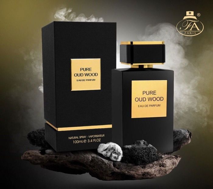 Eau de Parfum - FRAGRANCE WORLD - Pure Oud Wood - 100 ml - Homme - Oriental Ambré Gourmand