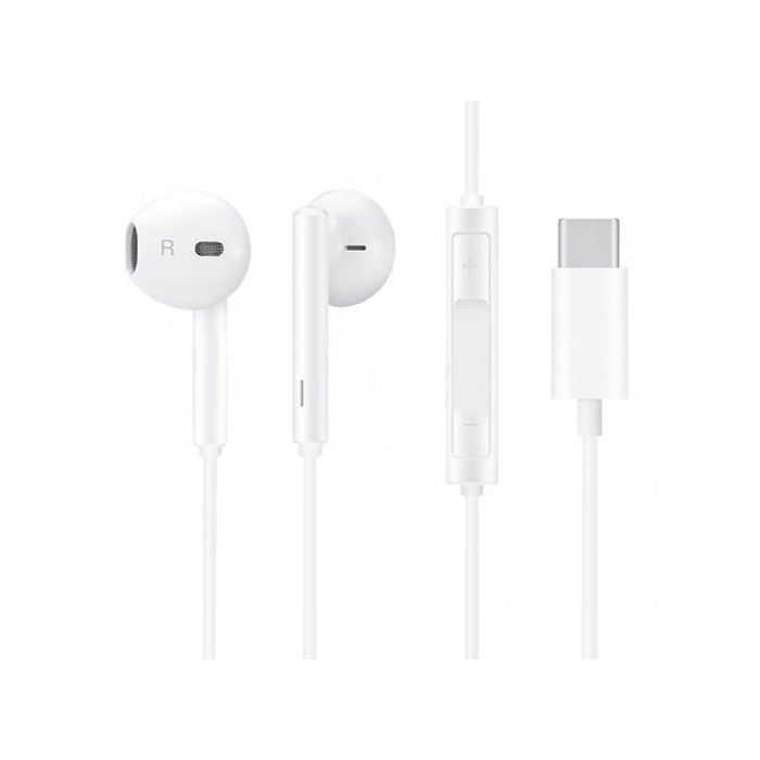 Écouteurs de sport - DIGITPLUS - DP-BO19 - Filaire - Type-C - Microphone - Blanc