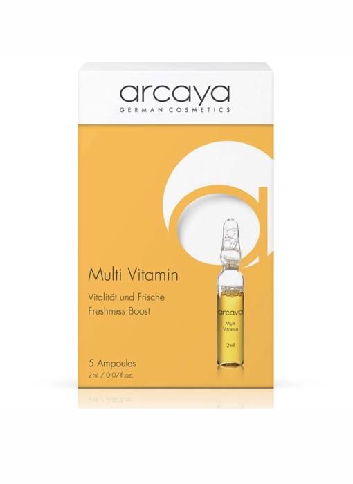 Complexe vitaminé - ARCAYA - Multi Vitamine - 10 ml - Protection immunitaire - Tous types de peau