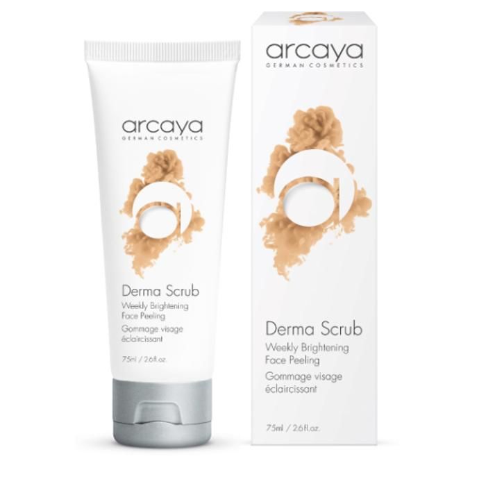 Gommage - ARCAYA - Derma Scrub - 75ml - Vegan - Pour tous types de peau - Douceur unique