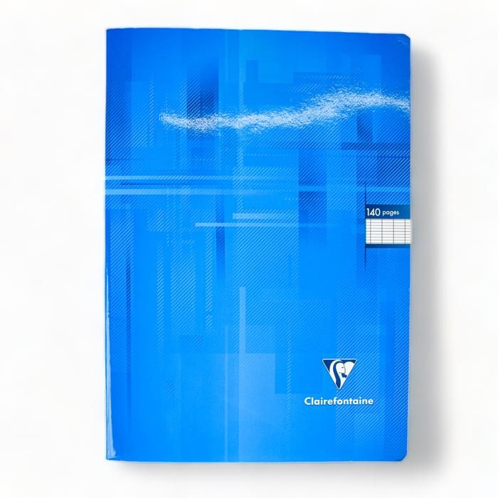 CAHIER GRANDS CARREAUX 140PAGES - A4 90G FORCE8 CLAIREFONTAINE